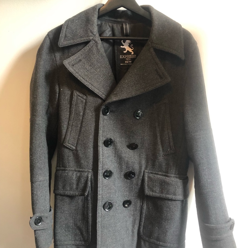 Express Men Pea Coat